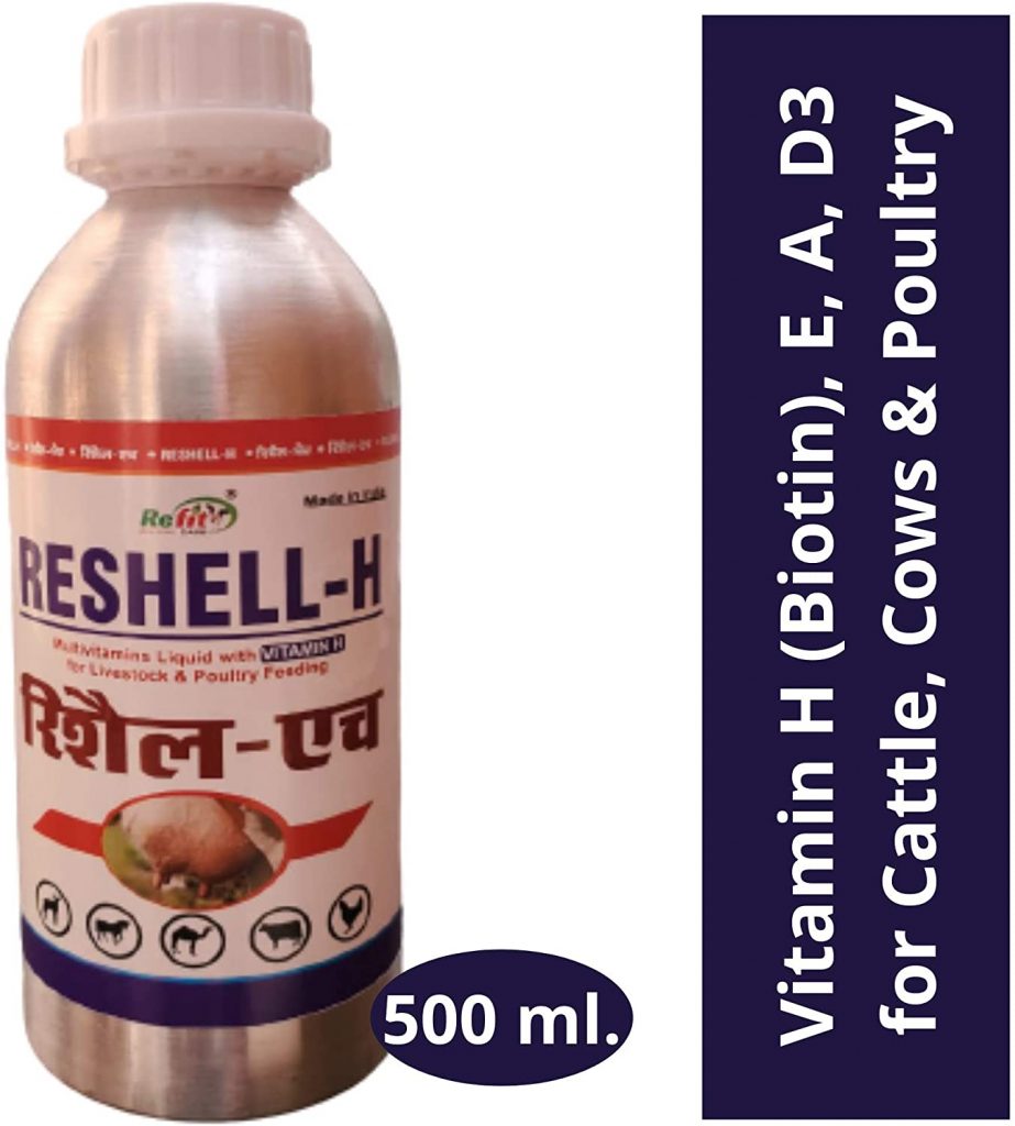REFIT ANIMAL CARE Veterinary Vitamin H Liquid Supplement for Cattle