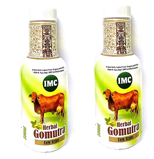 Imc Herbal Gomutra - 500 Ml, Pack Of 2